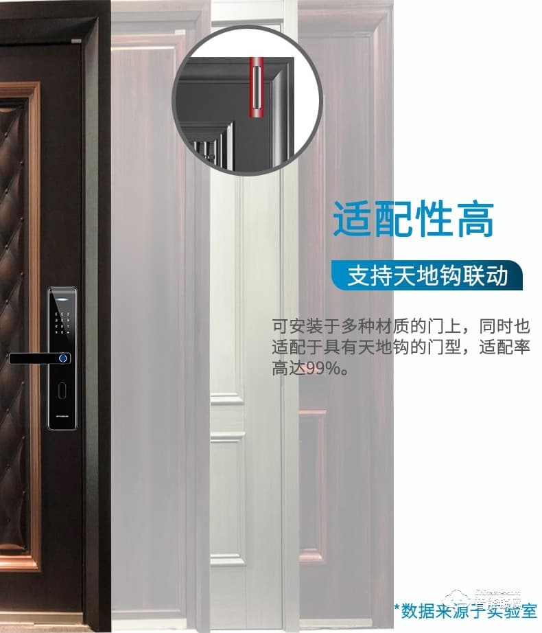 索伯菲指纹锁 330家用防盗门锁智能门锁