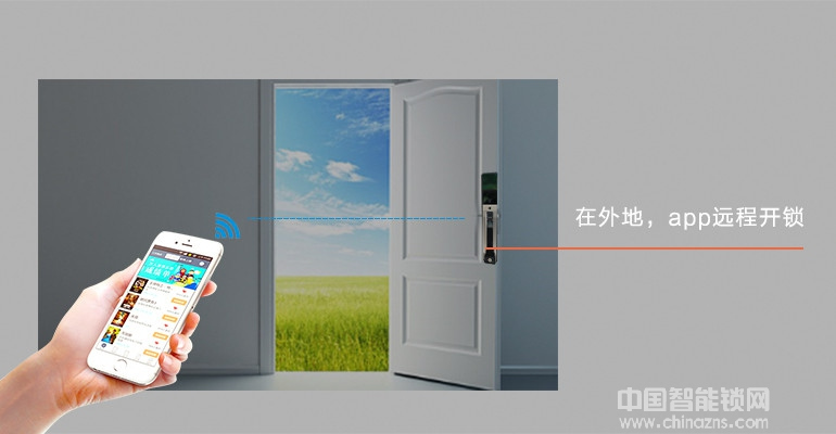 瑞狐智能锁全自动安全智能锁 手机APP智能指纹锁