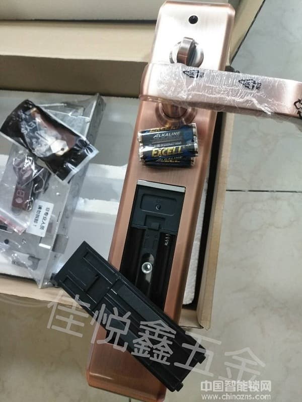 佳悦鑫智能指纹密码锁 家防盗门大门电子锁 国际防盗锁体