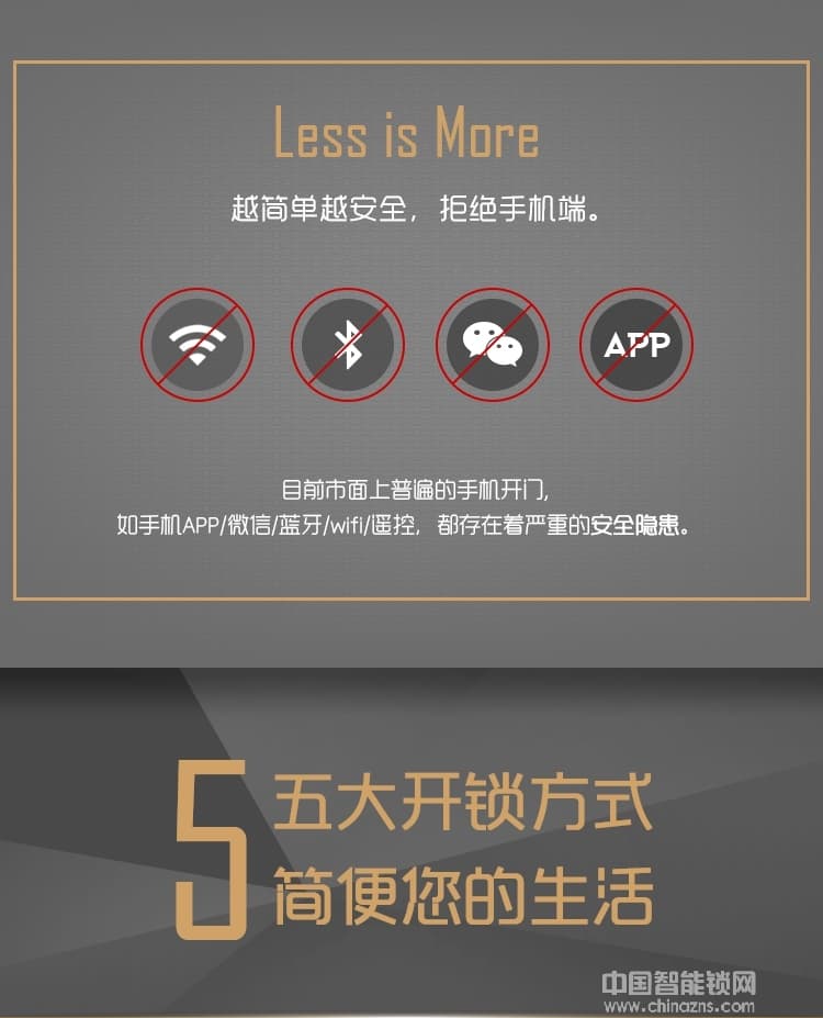 smarda指纹锁 超C级叶片锁芯指纹锁 防盗门指纹密码锁