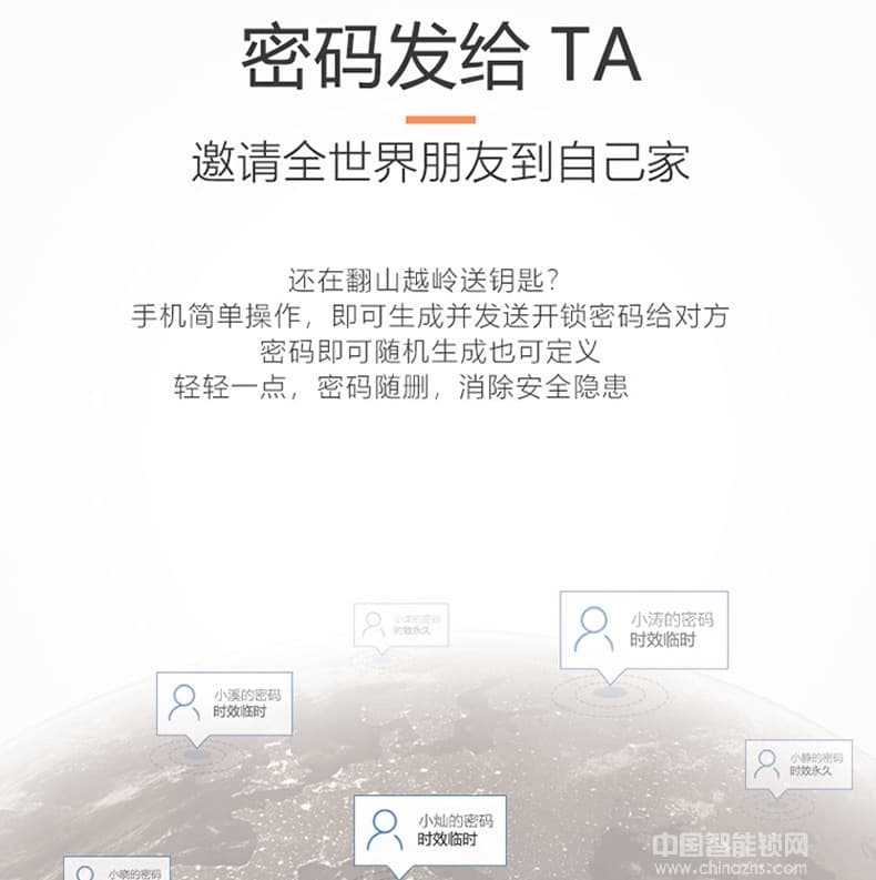 万事威指纹锁 欧式指纹锁 豪华大拉手智能锁