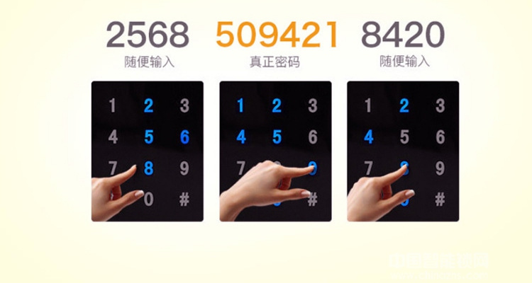 硕派通用型智能锁 大门感应卡锁