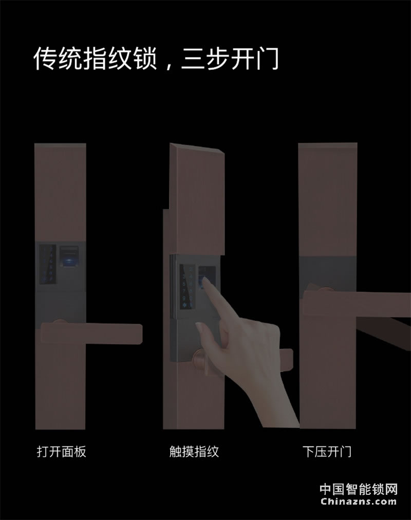 鹿客智能门锁 touch指纹锁