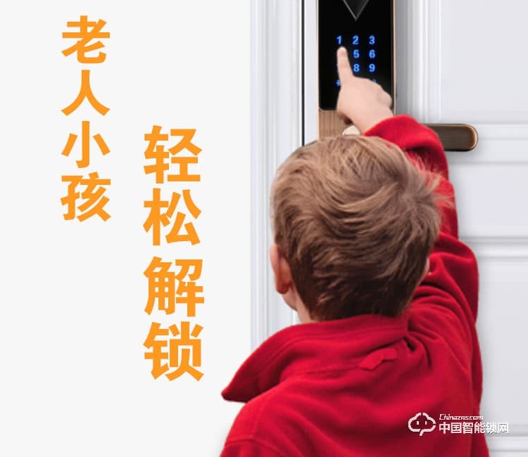 普泰升指纹锁 智能密码锁 感应大门电子锁