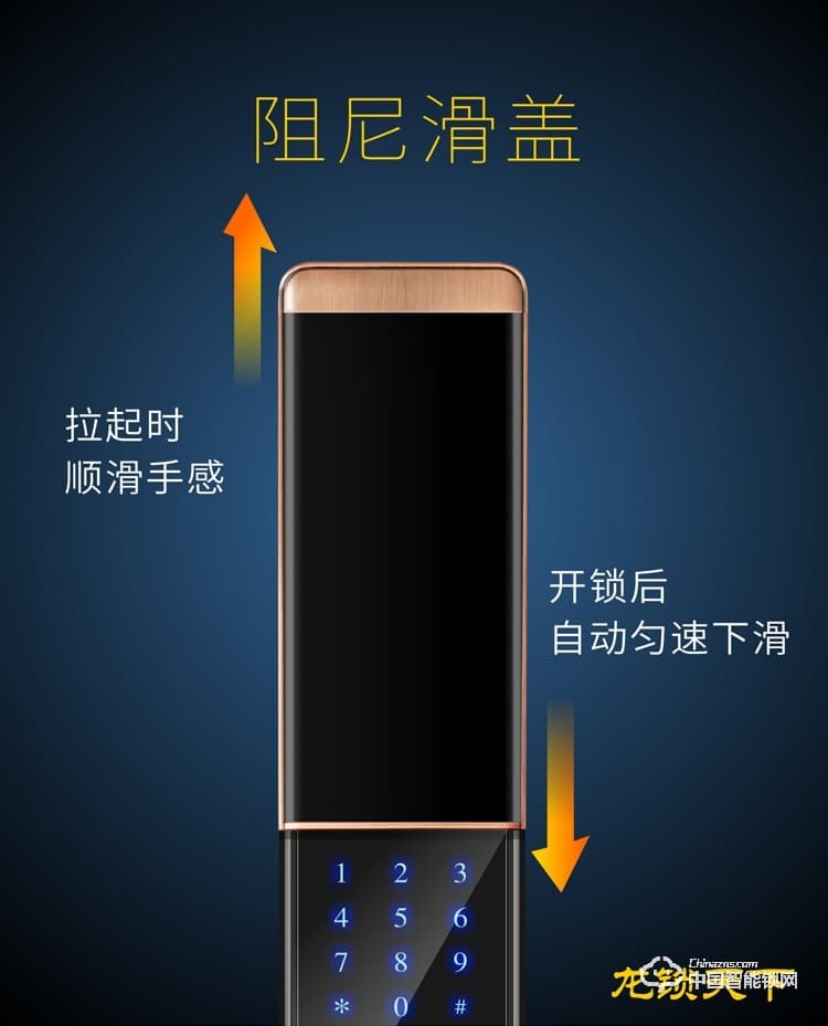 龙锁天下智能锁 智能锁 指纹锁 密码锁家用防盗门锁电子锁Z12