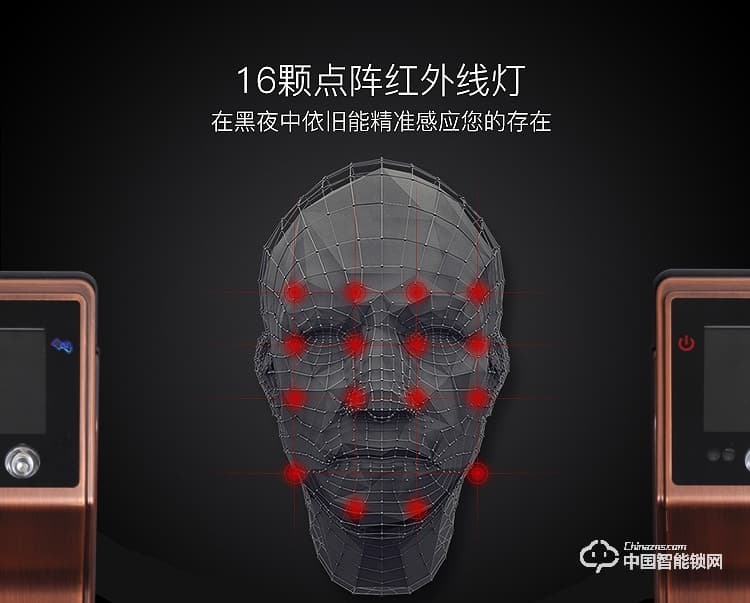 浩宇兴智能锁 人脸识别锁扫脸门锁密码锁刷卡锁智能锁