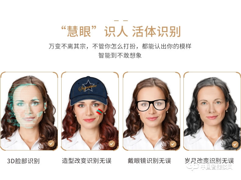 浩宇兴智能锁 全自动人脸识别锁掌纹识别指纹锁
