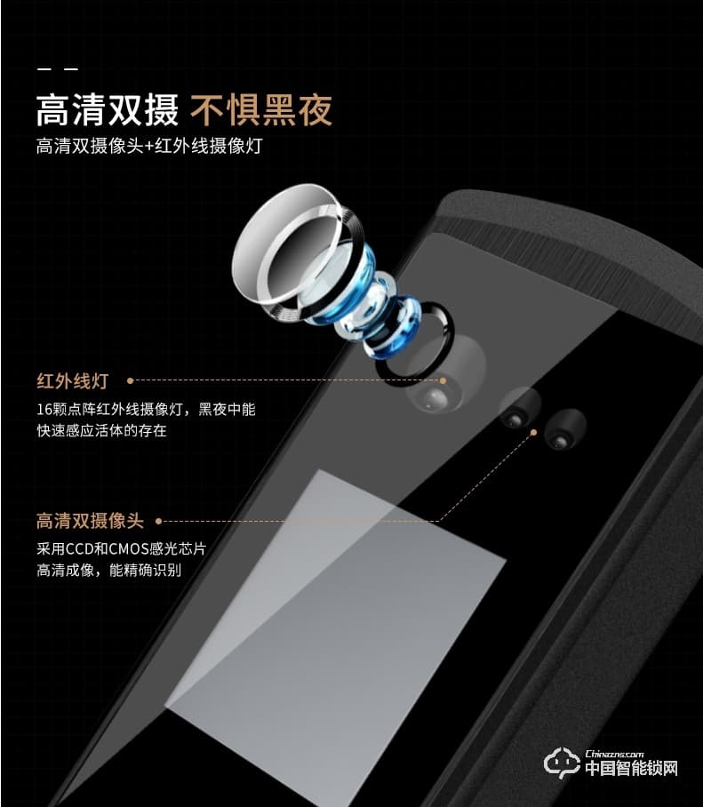 浩宇兴智能锁 全自动人脸识别锁掌纹识别指纹锁