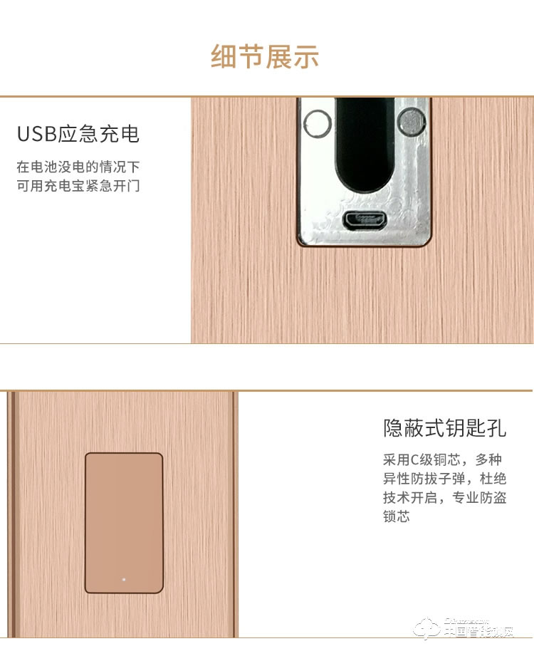 浩宇兴智能锁 人脸识别锁防盗门锁密码锁