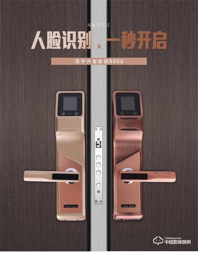 浩宇兴智能锁 人脸锁掌静脉密码锁手机远程开锁