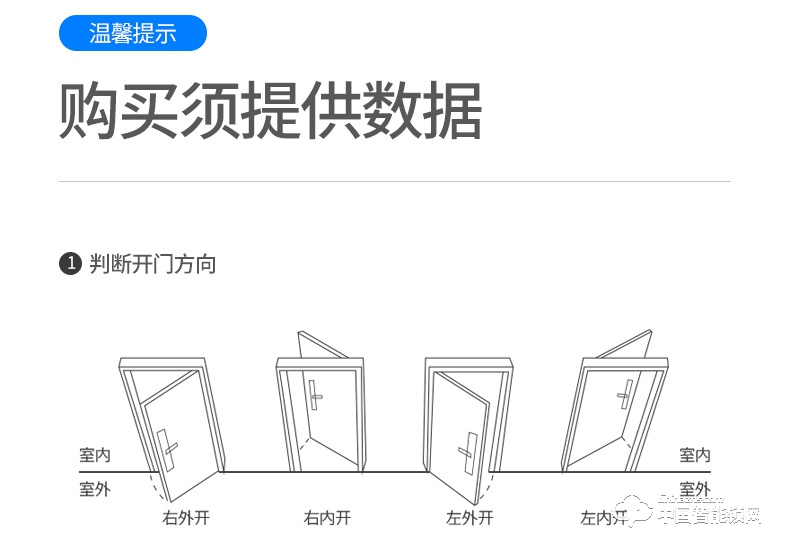 弘顾智能锁 半自动天猫精灵智能电子锁