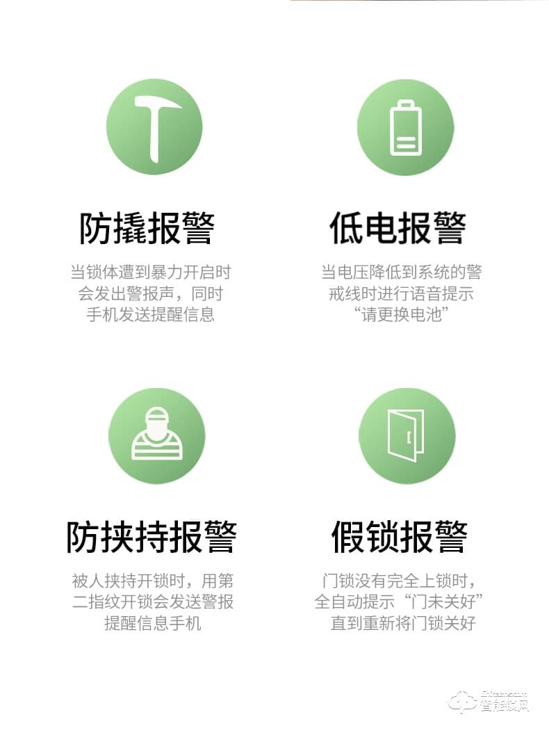 惠氏智能锁 H88智能电子锁远程密码锁