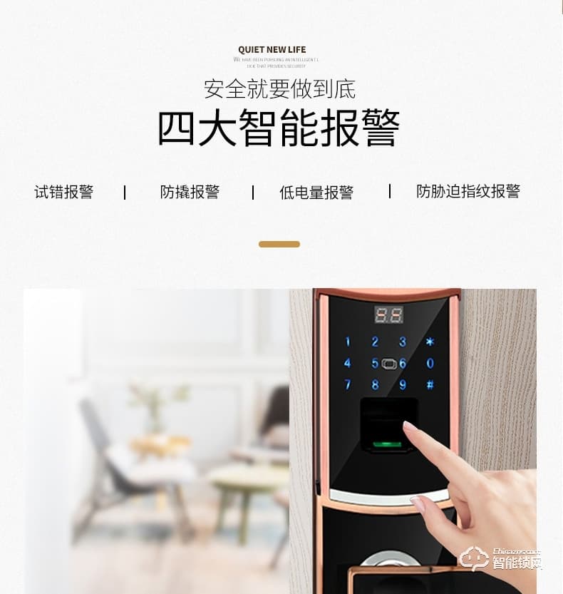惠氏智能锁 S-20通用型智能密码锁