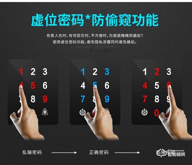 顶吉智能锁 公寓酒店指纹锁密码锁