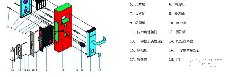 金硕德智能锁 502酒店智能锁