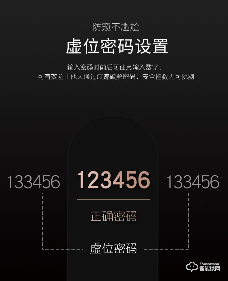 米梭智能锁 GX-X1BO防盗门锁智能锁门锁
