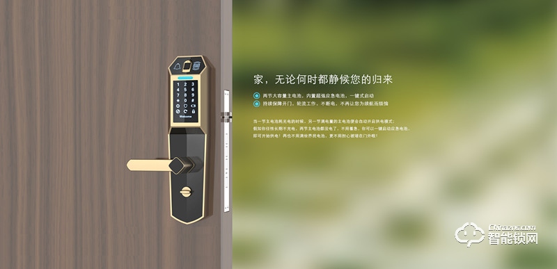 艾斐凌智能锁 铠甲智能密码锁