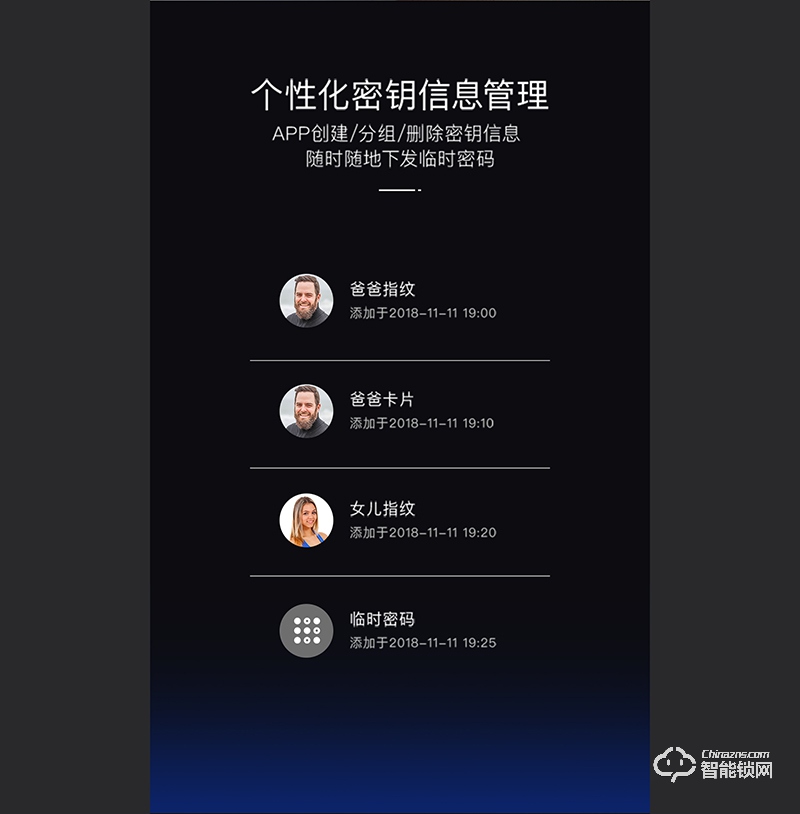 凯迪仕智能锁 K7升级版推拉式云智能锁