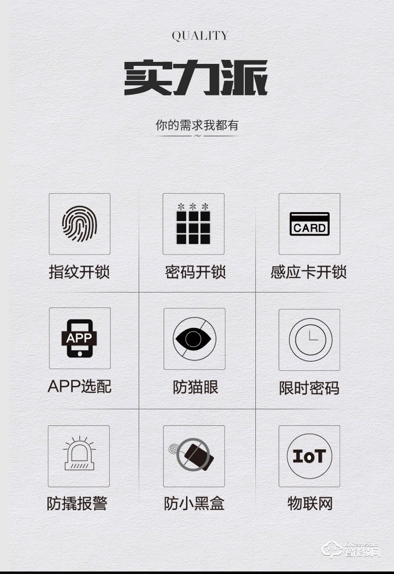 乐肯智能锁 6608欧式防盗门锁智能锁智能锁