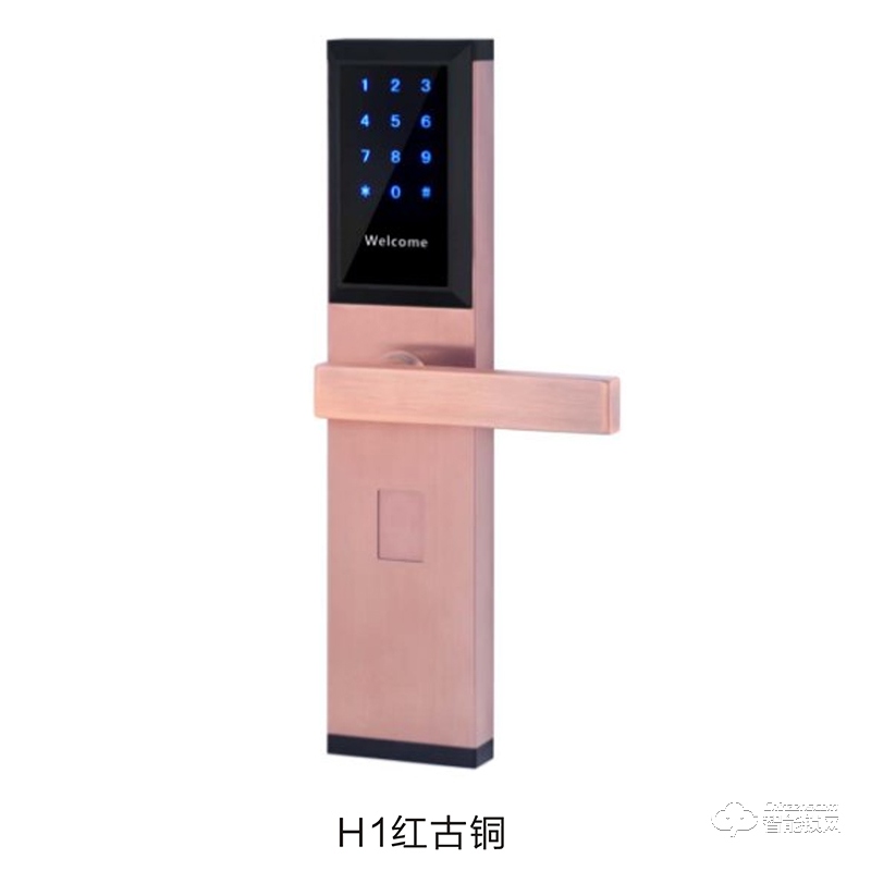 黄金龙智能锁 H1酒店公寓平板密码智能锁