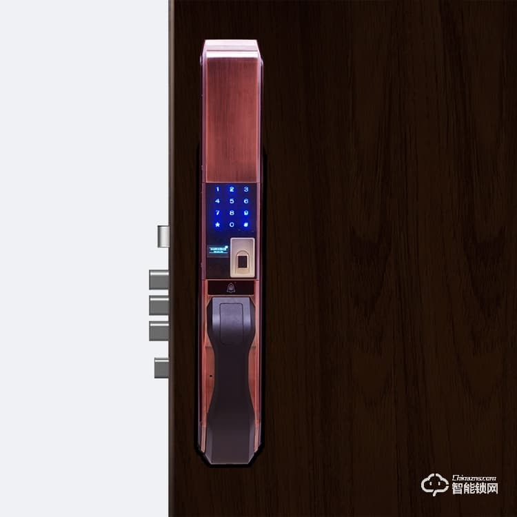迪诗曼智能锁 X5滑盖密码指纹锁