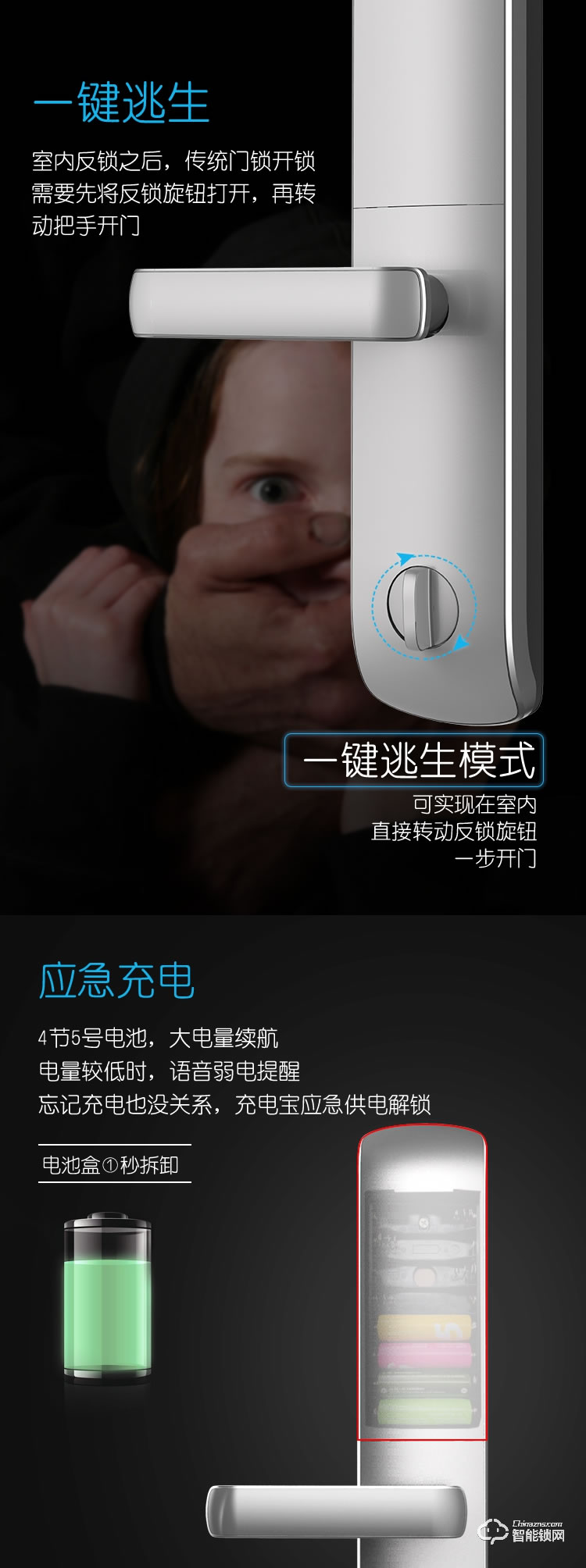 玺尔盾智能锁 S7防盗门指静脉密码智能锁