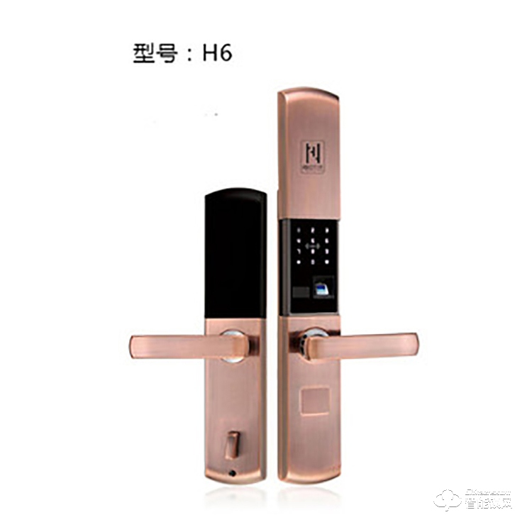 嘉好佳智能锁 H6滑盖指纹密码智能锁