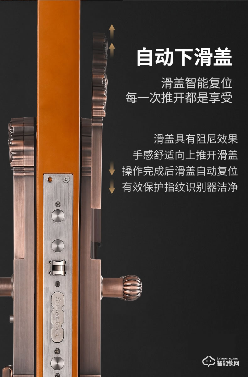 幻侣智能锁 龙头别墅门全自动双开门智能密码锁