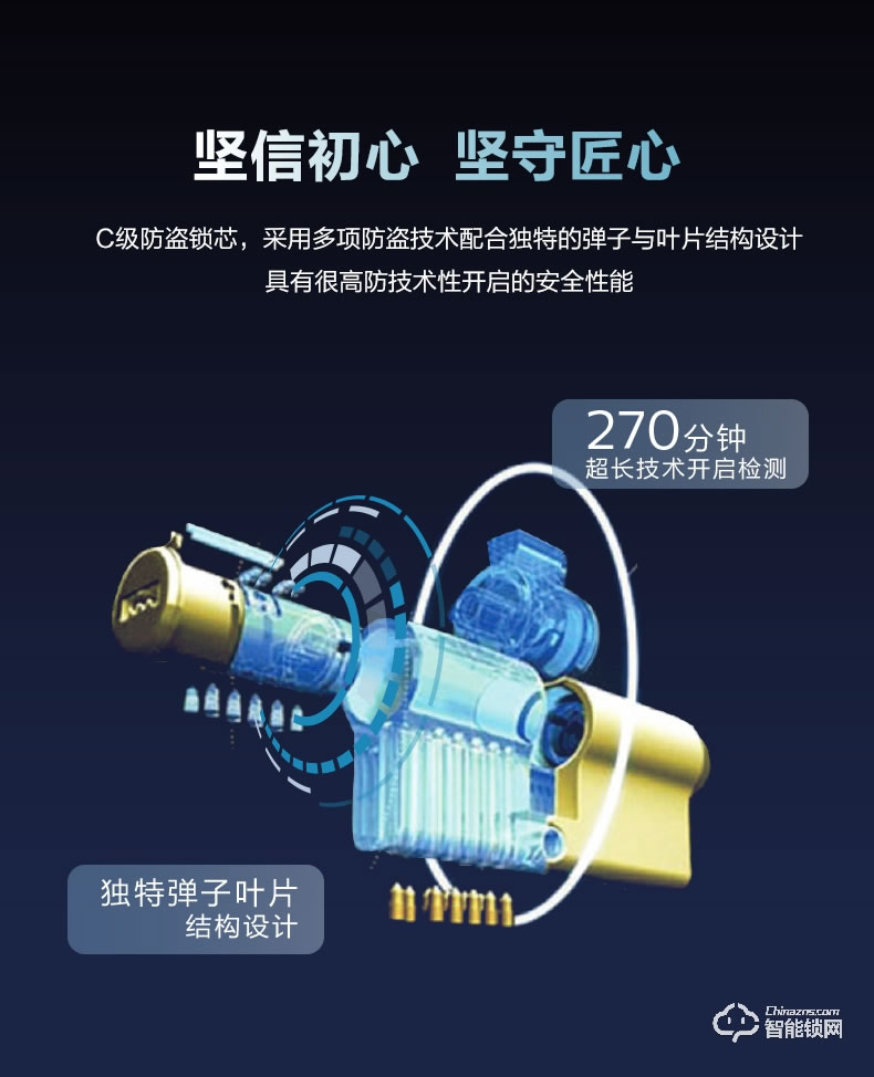 飞利浦智能锁 9300全自动推拉式智能锁