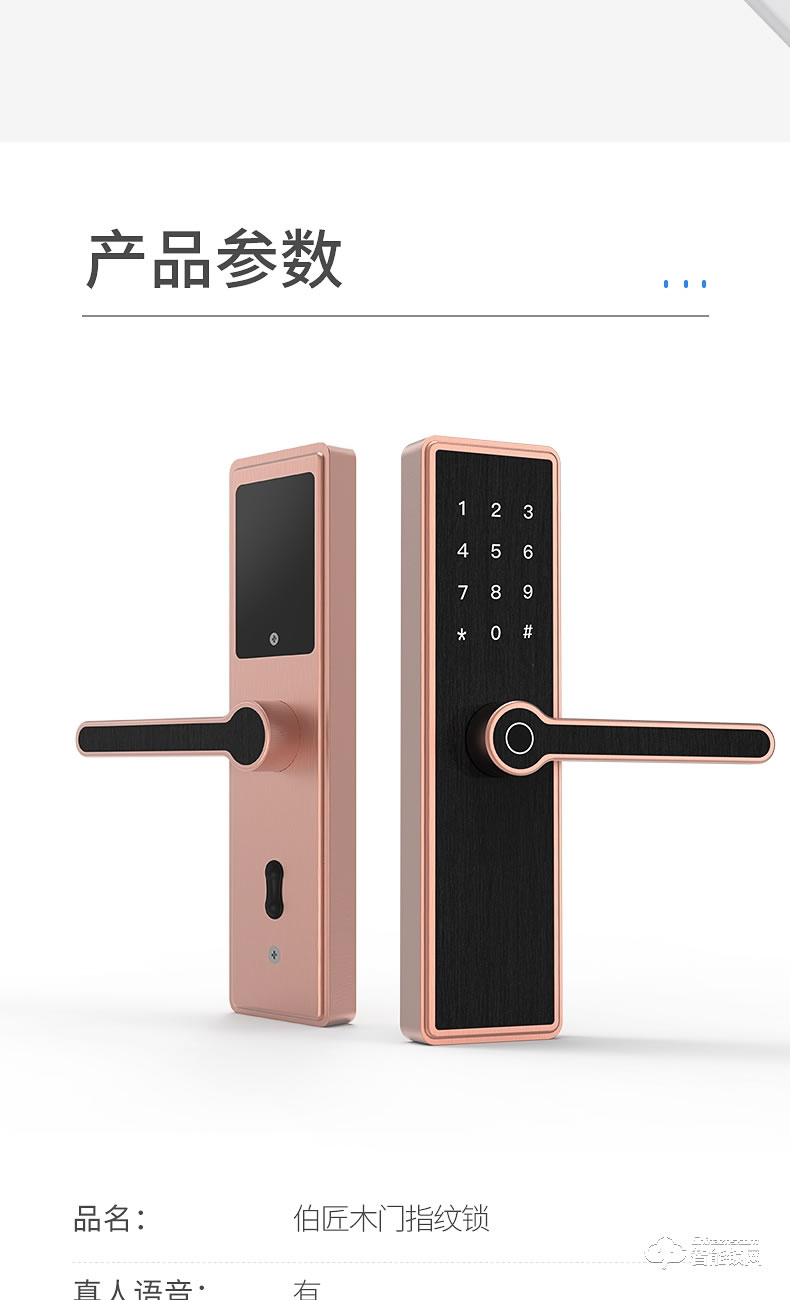 巴奈特智能锁 Q1家用防盗门智能门锁