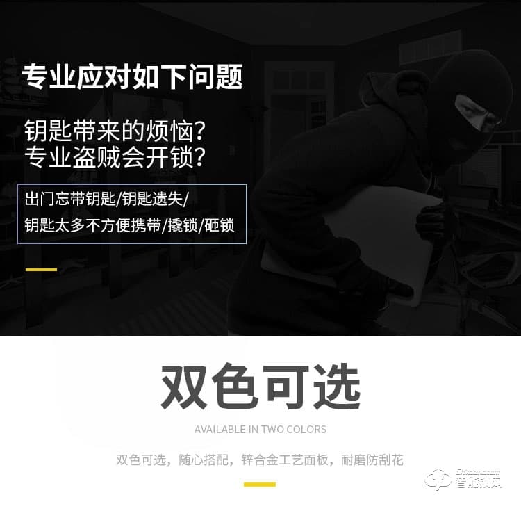 艾仕臣智能锁 AS-005全自动密码锁磁卡锁