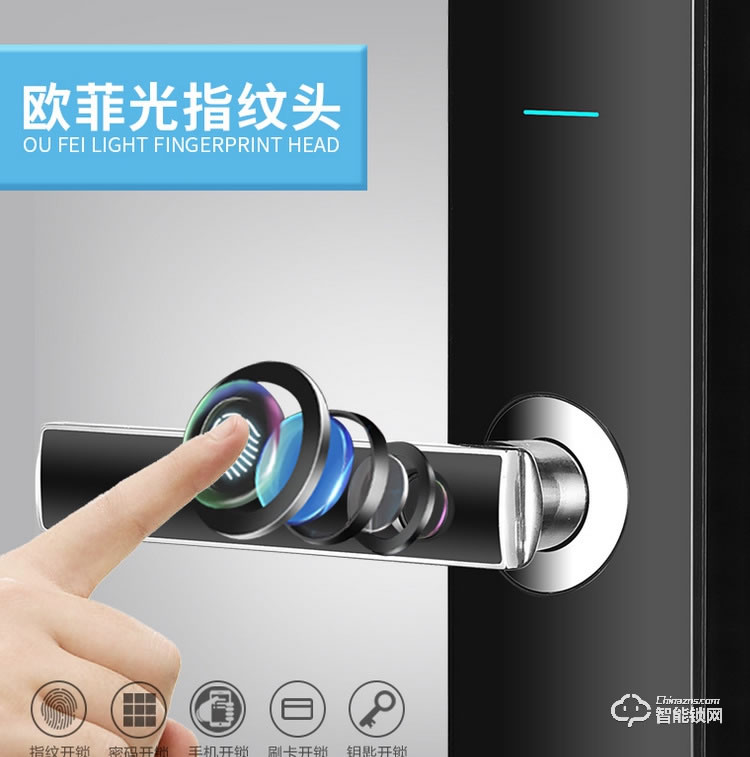 艾仕臣智能锁 AS-002家用防盗门密码锁智能锁