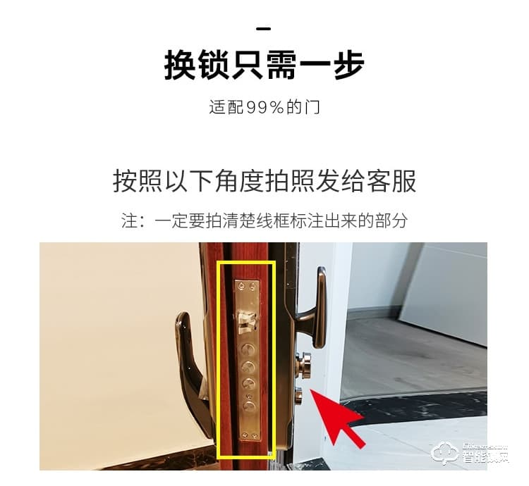艾创米智能锁 Q4全自动刷卡密码电子锁