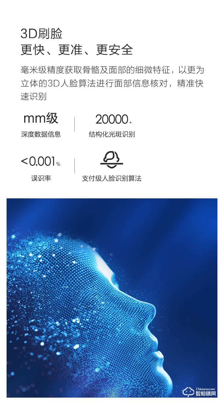 乐橙智能锁 K6i人脸识别家用防盗门锁
