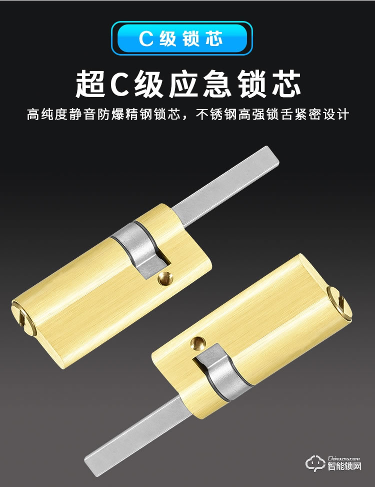 英菲迪尔智能锁 U5全自动一握开推拉式智能锁