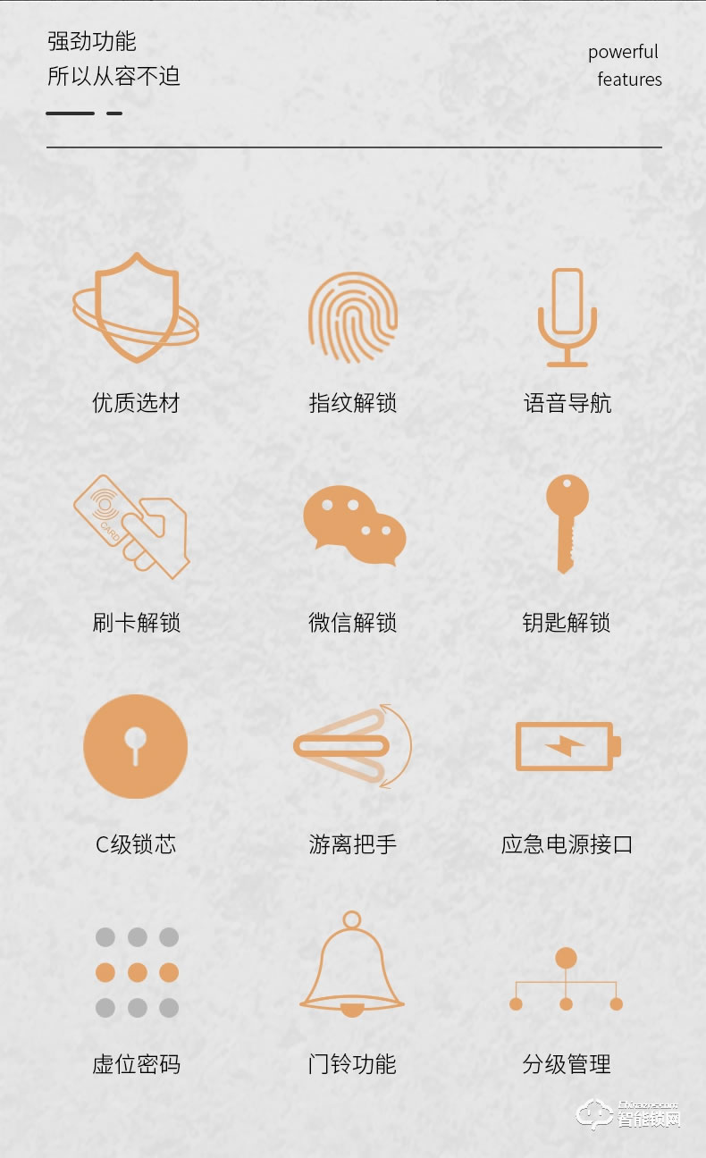 英菲迪尔智能锁 Z8全自动直板密码指纹锁