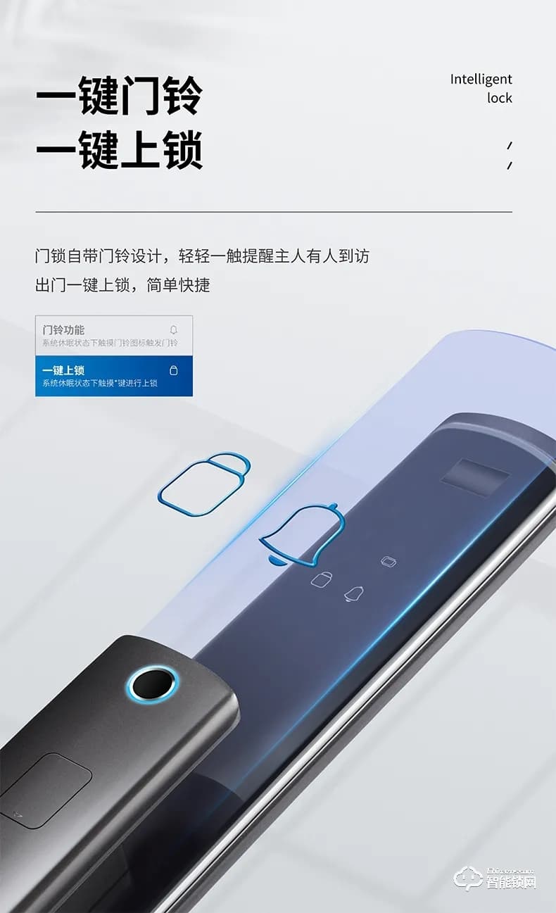 惠氏智能锁 H6推拉式家用防盗门磁卡智能锁