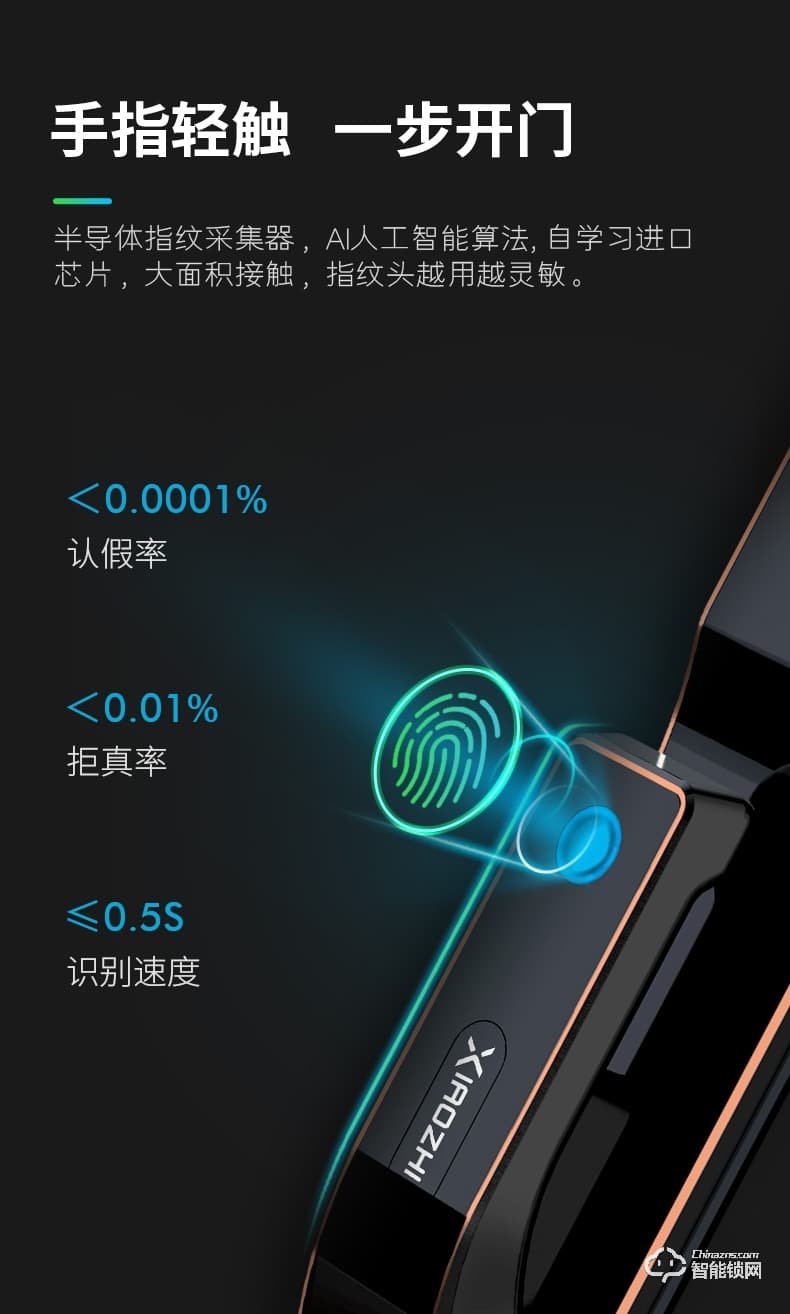 小智智能锁 V2全自动视频监控智能锁