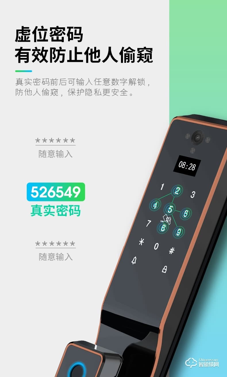 小智智能锁 V2全自动视频监控智能锁