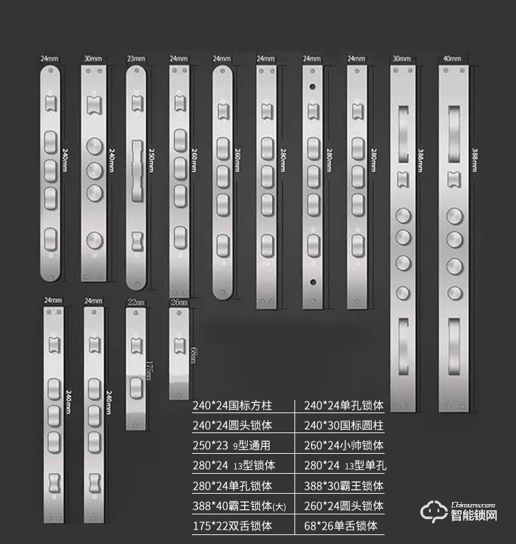 乐固智能锁 768欧式别墅大门指纹锁