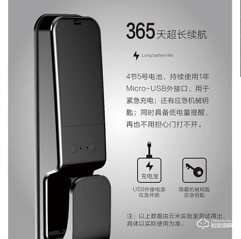 乐固智能锁 防盗门推拉式智能密码锁