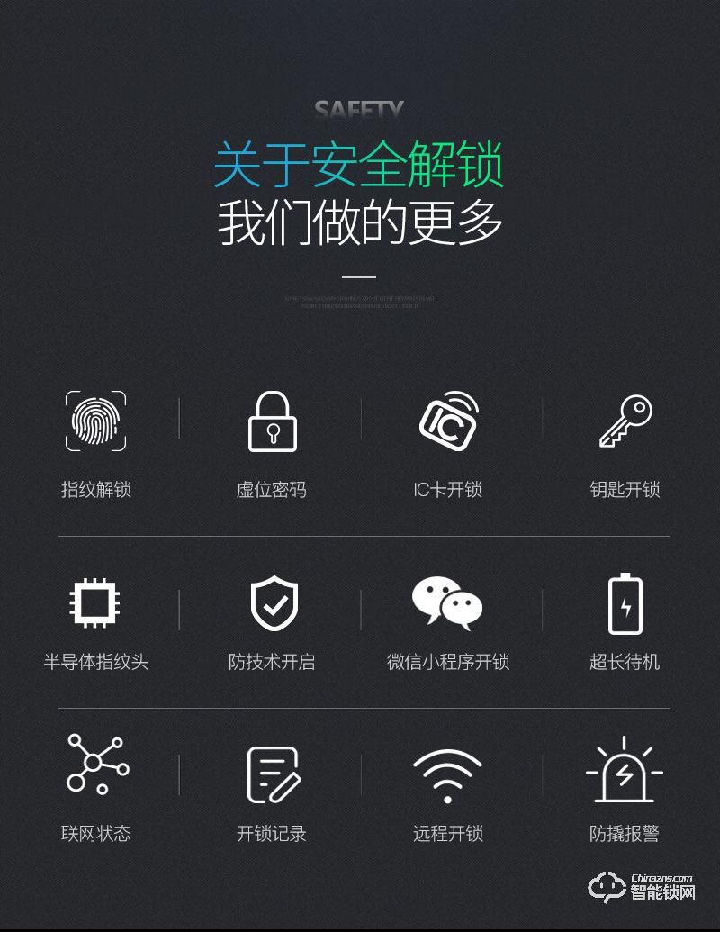 蓝鲸智能锁 A8全自动推拉式密码锁电子锁