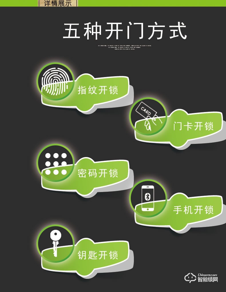 菲斯格乐智能锁 6853家用防盗门智能门锁密码锁