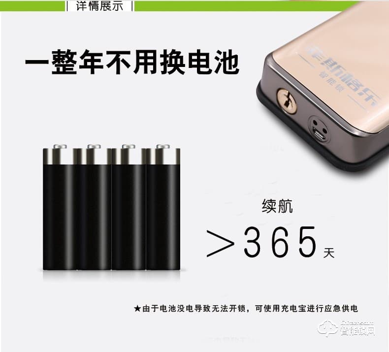 菲斯格乐智能锁 6853家用防盗门智能门锁密码锁