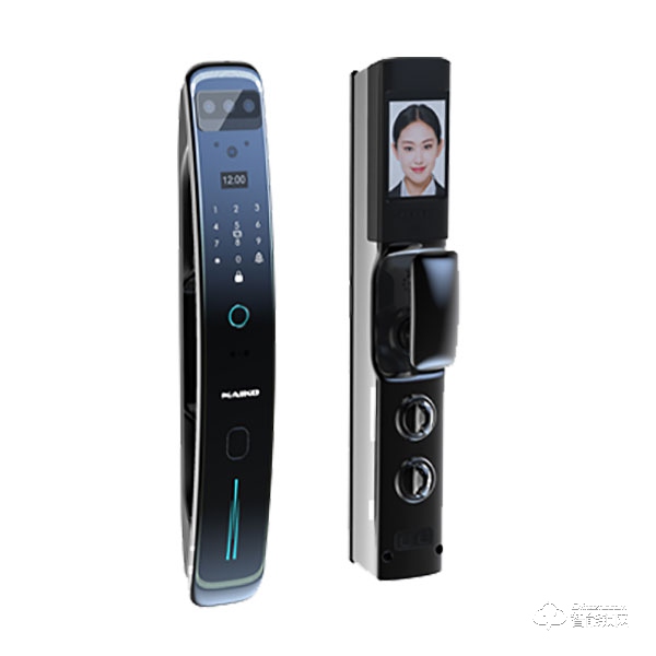 耐客智能锁 K10DM全自动3D人脸猫眼指纹锁