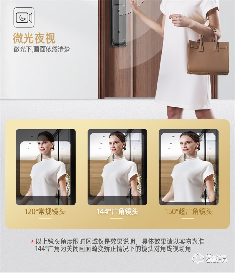 飞利浦阿尔法智能锁 可视猫眼全自动家用指纹锁