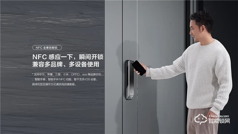 TCL指静脉全自动智能锁P10 家用防盗门锁