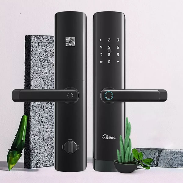 复旦申花智能锁 C3曲面屏全自动智能锁