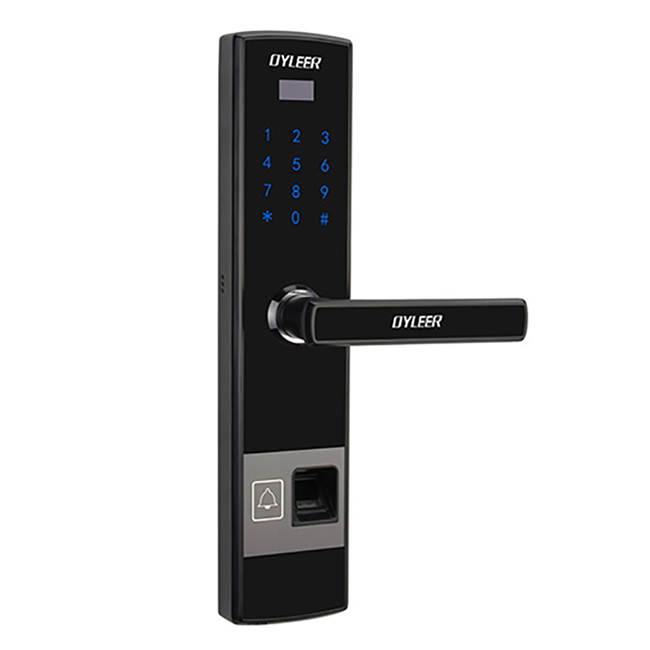 欧俪智能锁 ZD80直板家用智能指纹门锁