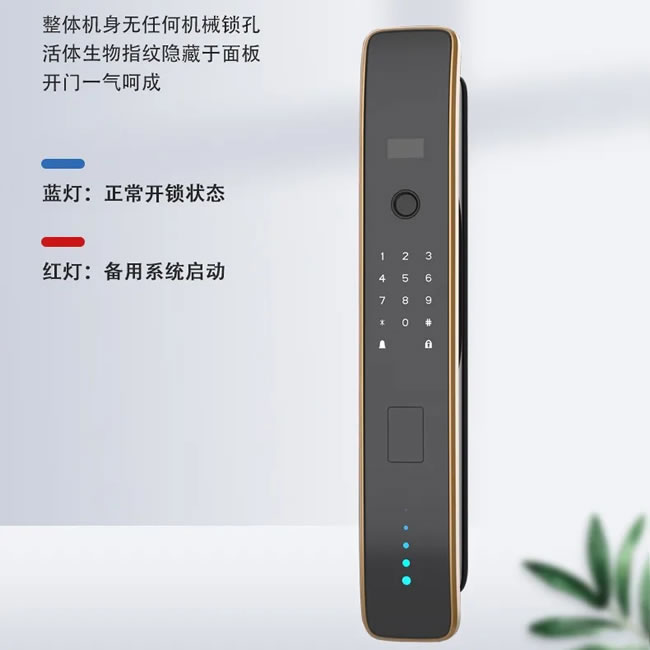 迪菲德智能锁 Q8一触开全自动指纹智能锁